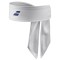 TIE HEADBAND WHITE/BLUE