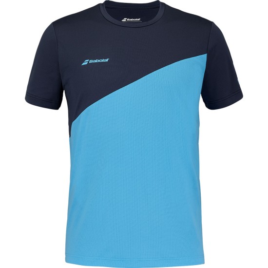 DRIVE CREW NECK TEE MEN DRIVE BLUE