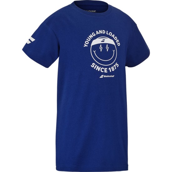 EXERCISE COTTON TEE BOY SODАЛИТЕ BLUE