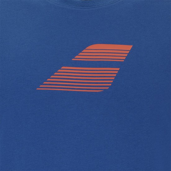 EXERCISE BIG FLAF TEE DARK BLUE 