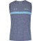 MUSCLE TANK JUAN LEBRON ESTATE BLUE HTHR 