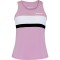PADEL TANK WOMAN LILAC SHIFFON