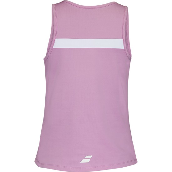 PADEL TANK WOMAN LILAC SHIFFON