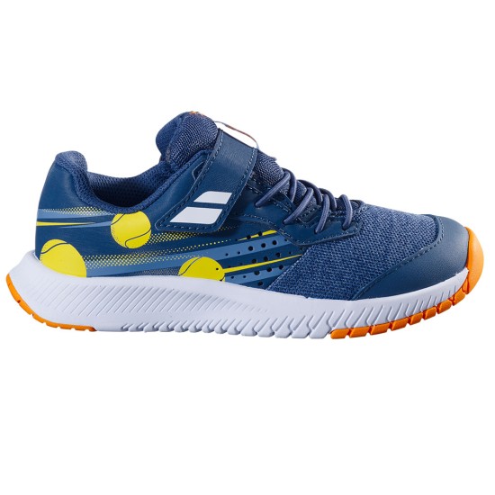 PULSION KID ALL COURT BOY BLUE/YELLOW