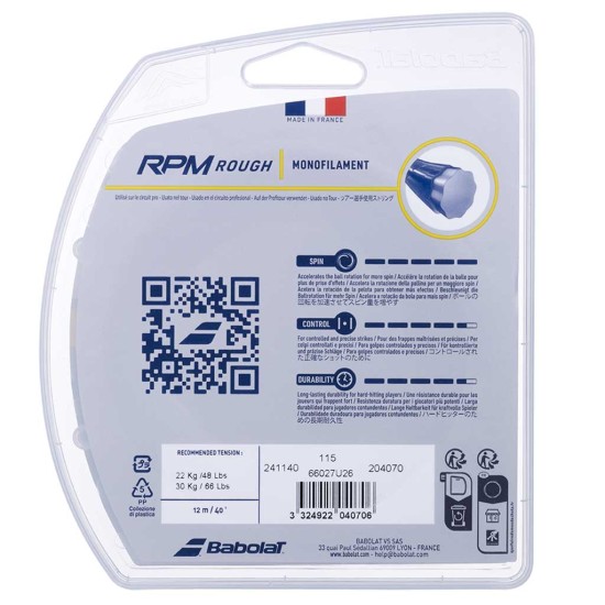 RPM ROUGH 12m DARK GREY