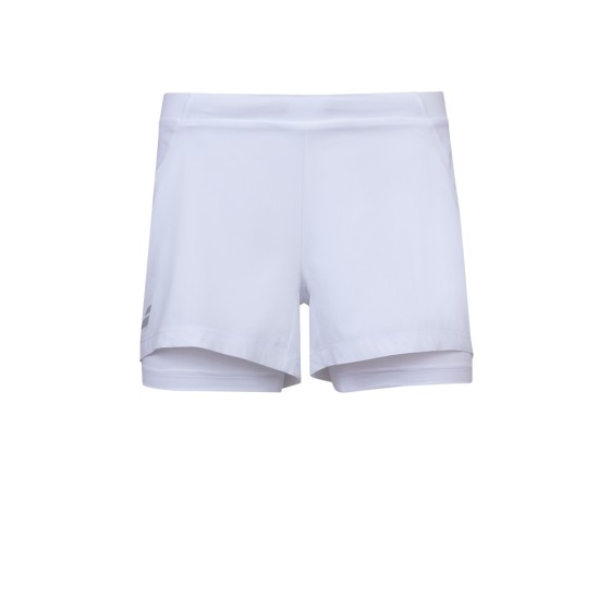EXERCISE SHORT GIRL WHITE