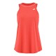 EXERCISE COTTON TANK W POPPY RED