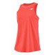 EXERCISE COTTON TANK W POPPY RED
