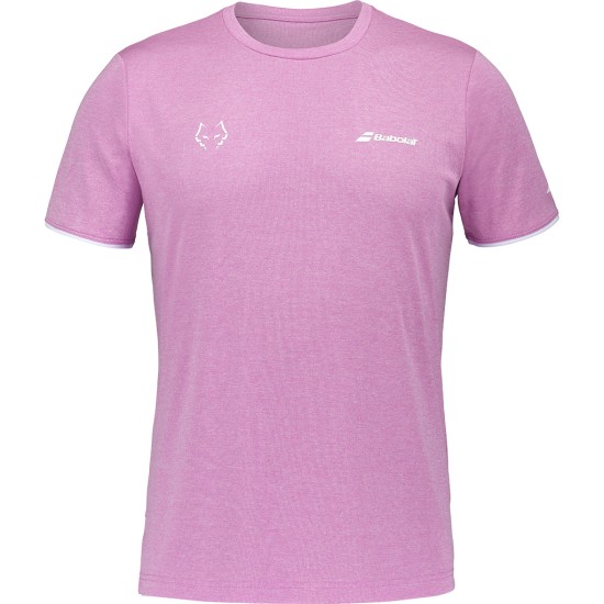 CREW NECK TEE LEBRON PINK HTHR 2025