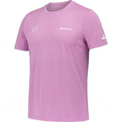 CREW NECK TEE LEBRON PINK HTHR 2025