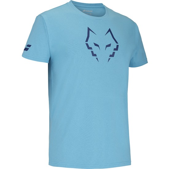 COTTON TEE J. LEBRON CYAN BLUE 2025