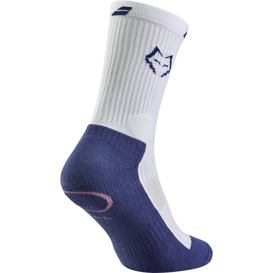 MID CALF SOCK LEBRON WH/ EST. BLUE