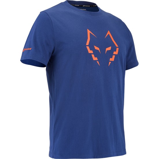 COTTON TEE J. LEBRON BLUE DEPTHS