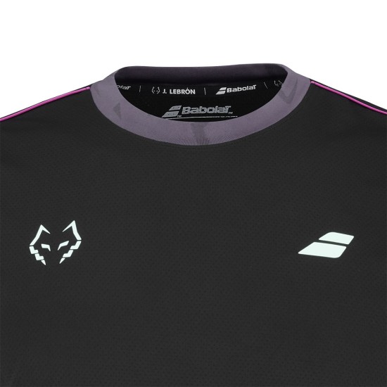 CREW NECK TEE JUAN LEBON LEBRON BLACK