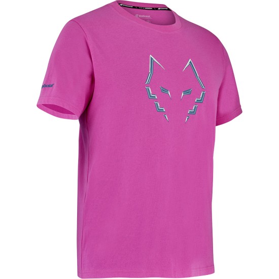 COTTON TEE J. LEBRON RASBERRY