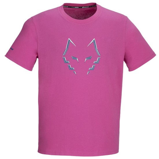 COTTON TEE J. LEBRON RASBERRY