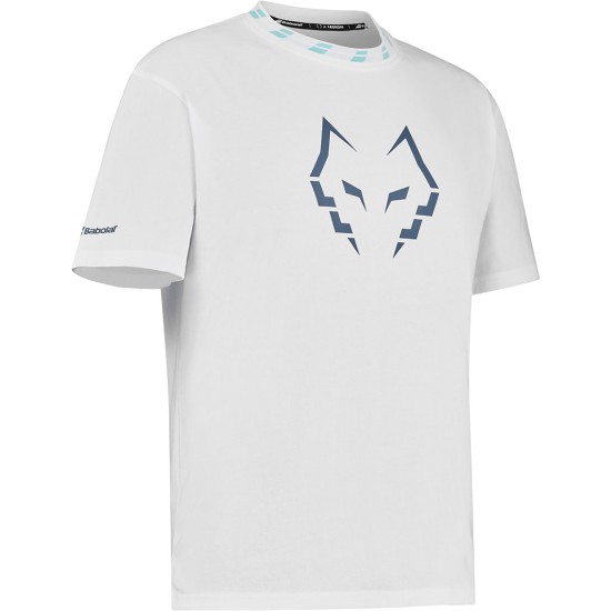 COTTON TEE WIDE J. LEBRON WHITE