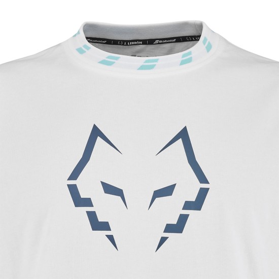 COTTON TEE WIDE J. LEBRON WHITE