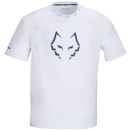 COTTON TEE WIDE J. LEBRON WHITE