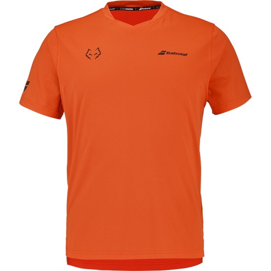 CREW NECK TEE J. LEBRON RED ORANGE