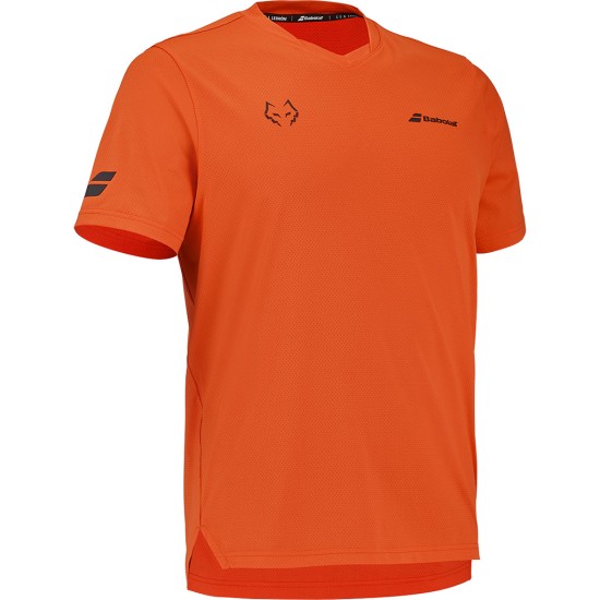 CREW NECK TEE J. LEBRON RED ORANGE