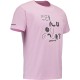 EXERCISE MESSAGE TEE LILAC SACHET