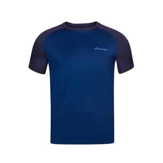 PLAY CREW NECK TEE BOY ESTATE BLUE