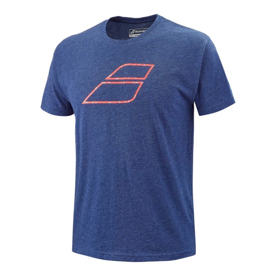 EXERCISE BIG FLAG TEE MEN ESTATE BLUE
