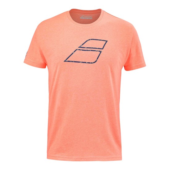 EXERCISE BIG FLAG TEE MEN FLUO STRIKE