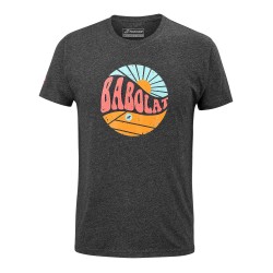 EXERCISE VINTAGE TEE MEN BLACK HTHR