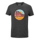 EXERCISE VINTAGE TEE MEN BLACK HTHR