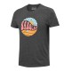 EXERCISE VINTAGE TEE MEN BLACK HTHR