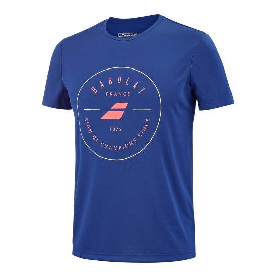 EXERCISE GRAPHIC TEE MEN ESTATE BLUE