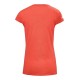 EXERSIZE STRIPE TEE POPPY RED