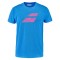 EXERCISE BIG FLAG TEE MEN FRENCH BLUE