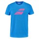 EXERCISE BIG FLAG TEE MEN FRENCH BLUE