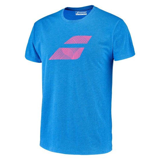 EXERCISE BIG FLAG TEE MEN FRENCH BLUE