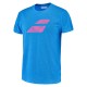 EXERCISE BIG FLAG TEE MEN FRENCH BLUE