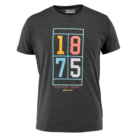 EXERCISE VINTAGE TEE MEN BLACK HTHR 