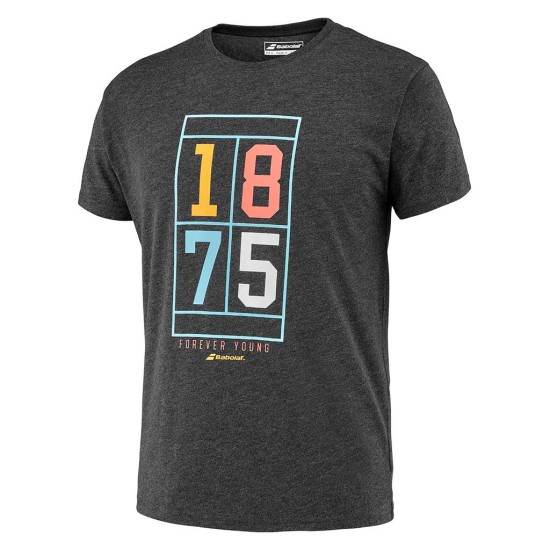 EXERCISE VINTAGE TEE MEN BLACK HTHR 