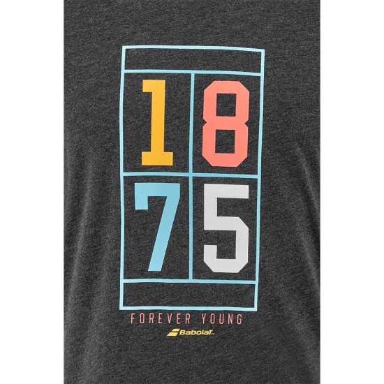 EXERCISE VINTAGE TEE MEN BLACK HTHR 