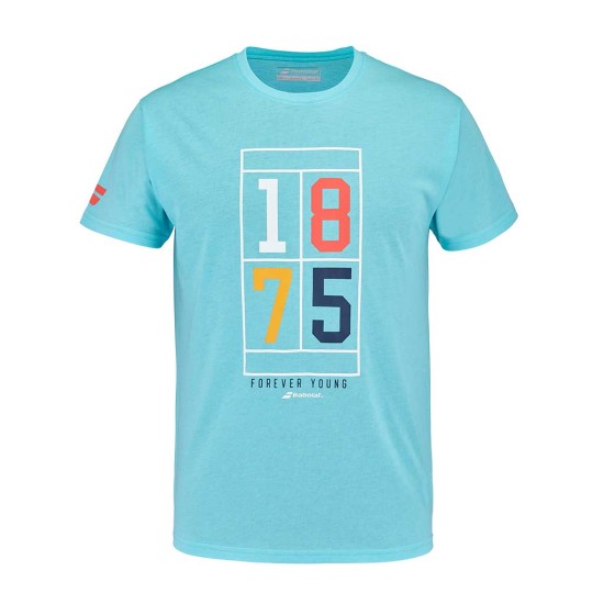 EXERCISE VINTAGE TEE MEN ANGEL BLUE