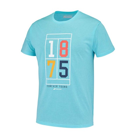 EXERCISE VINTAGE TEE MEN ANGEL BLUE