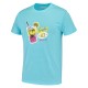 EXERCISE MESSAGE TEE MEN ANGEL BLUE