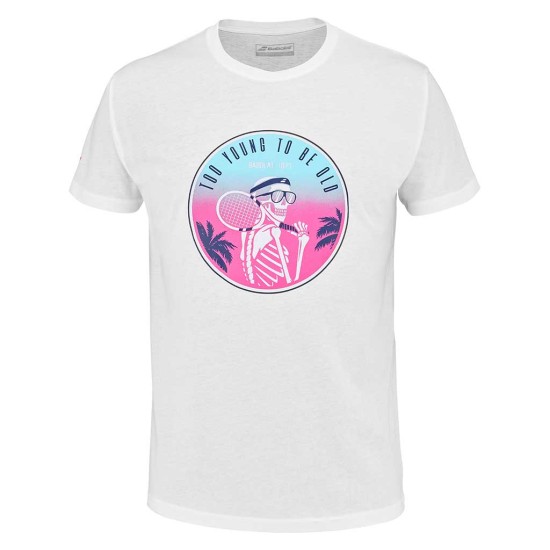 EXERCISE MESSAGE TEE MEN WHITE