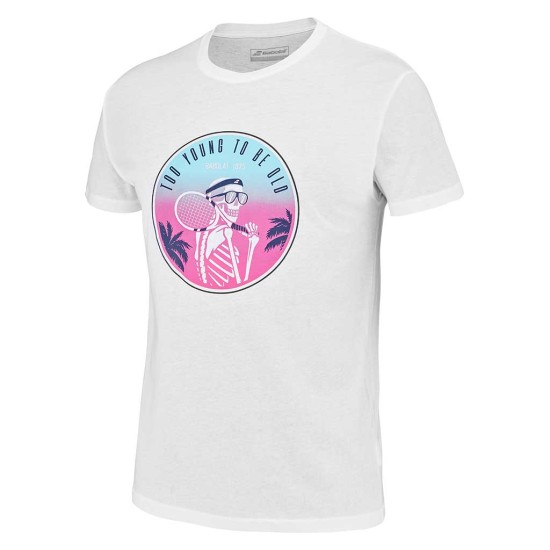 EXERCISE MESSAGE TEE MEN WHITE