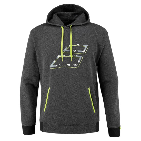 AERO HOOD SWEAT BLK HTHR