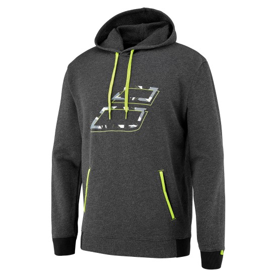 AERO HOOD SWEAT BLK HTHR
