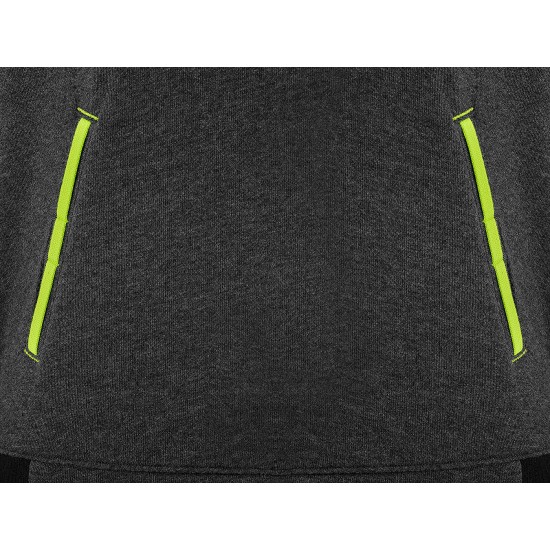 AERO HOOD SWEAT BLK HTHR