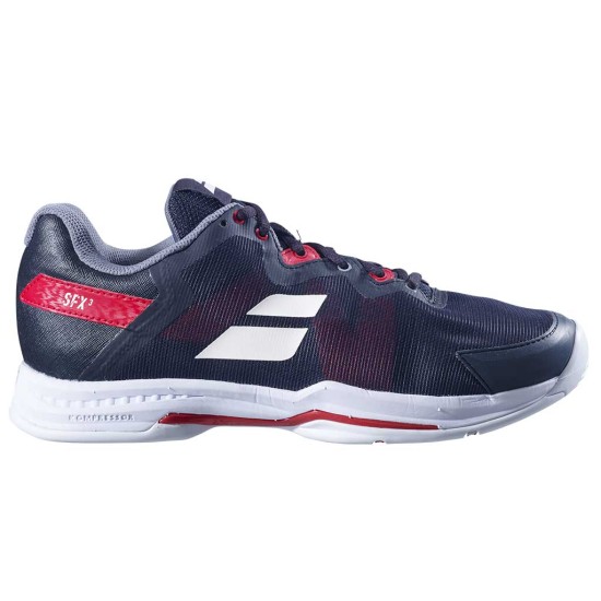 SFX 3 ALL COURT BLK / POPPY RED